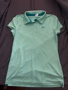 Under Armour Light Mint Green Women's Polo